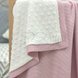 Одеяла и пледы Плед WellSoft Рогожка с утеплителем розовый, Маленькая Соня Фото №3
