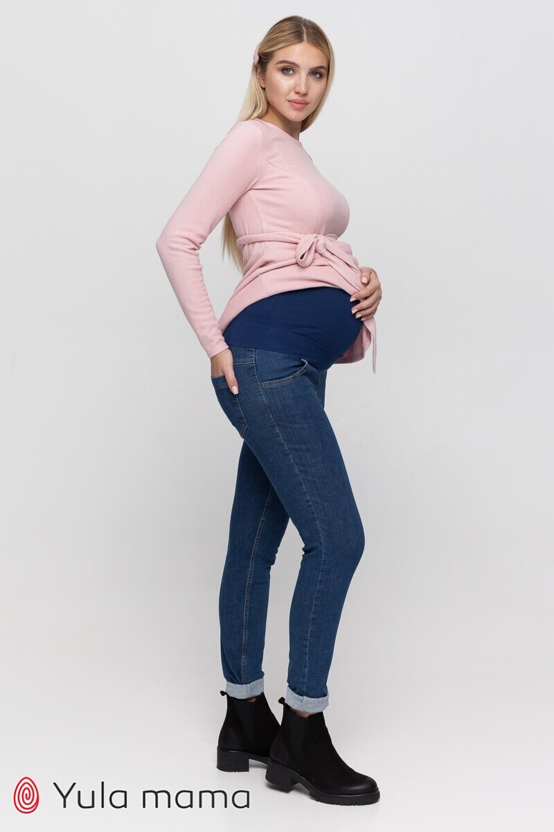 Джинси Джинси для вагітних облягаючого фасону ULTIMATE, темно-блакитний, Юла Мама