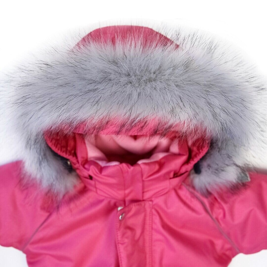 Комбінезон зимовий Apollo з опушкою Рожевий, ДоРечі, Рожевий, 80