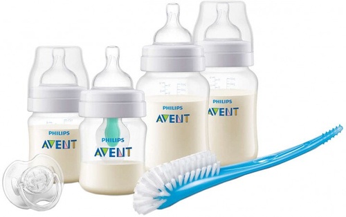 Бутылочки Набор для кормления новорожденных Anti-Colic +клапан AirFree от 0 мес+, SCD807/00, Avent