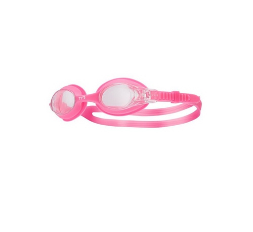 Очки для плавания TYR Swimple Kid, Clear/Translucent Pink (152),TYR, Розовый