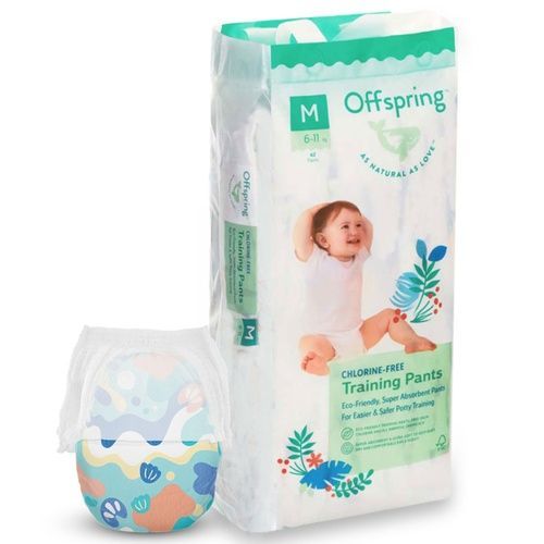 Підгузники Підгузки-трусики Offspring Aquatic, розмір M, 6-11 кг, 42 шт., Offspring