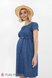 Платья на каждый день Платье для беременных и кормящих GRACE темно-синее с принтом якорьки, Юла мама Фото №1