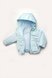 Куртки і пальта Куртка на блискавці демісезонна для малюка, блакитна, Модний карапуз Фото №5