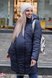 Куртки для вагітних Зимове тепле пальто для вагітних ANGIE, синій, мама Юла Фото №1