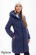 Куртки для вагітних Зимове тепле пальто для вагітних ANGIE, синій, мама Юла Фото №4