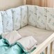 Постелька Комплект постельного белья Baby Dream Веточки котики , 6 элементов, Маленькая Соня Фото №2