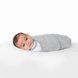Пеленки-коконы Конверт на бесшумных липучках SWADDLEME WHISPER QUIET, серый, Summer Infant Фото №3
