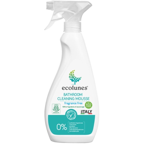 Органическая бытовая химия Средство для очистки поверхностей в ванной торговой марки "ECOLUNES" без запаха. 500 мл., Ecolunes