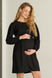 Платья на каждый день Платье для беременных и кормящих мам, черный, To be Фото №4