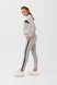 Спортивные костюмы Костюм спортивный для беременных и кормящих мам серый с полоской, ТМ Dianora Фото №2