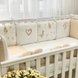 Постелька Комплект постельного белья для новорождённого Гусики, бежевый, Маленькая Соня Фото №6