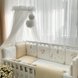 Постелька Комплект постельного белья для новорождённого Гусики, бежевый, Маленькая Соня Фото №9