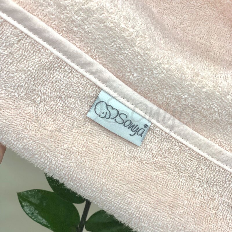 Полотенца Полотенце-уголок Единорог розовый, 80*80 см, Маленькая Соня