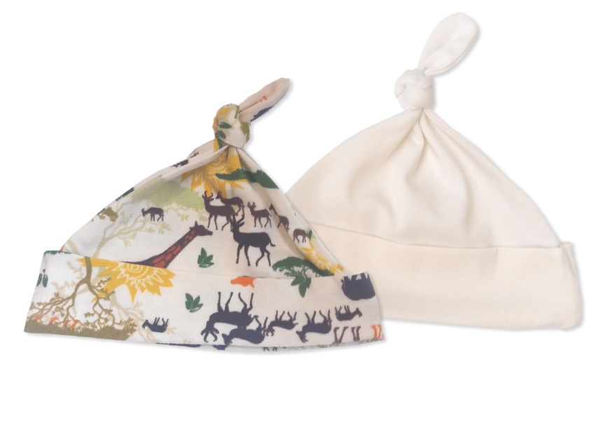 Чепчики, шапочки для новорождённых Шапочка Африка, набор 2 шт, 0-3 мес, Мамин дом