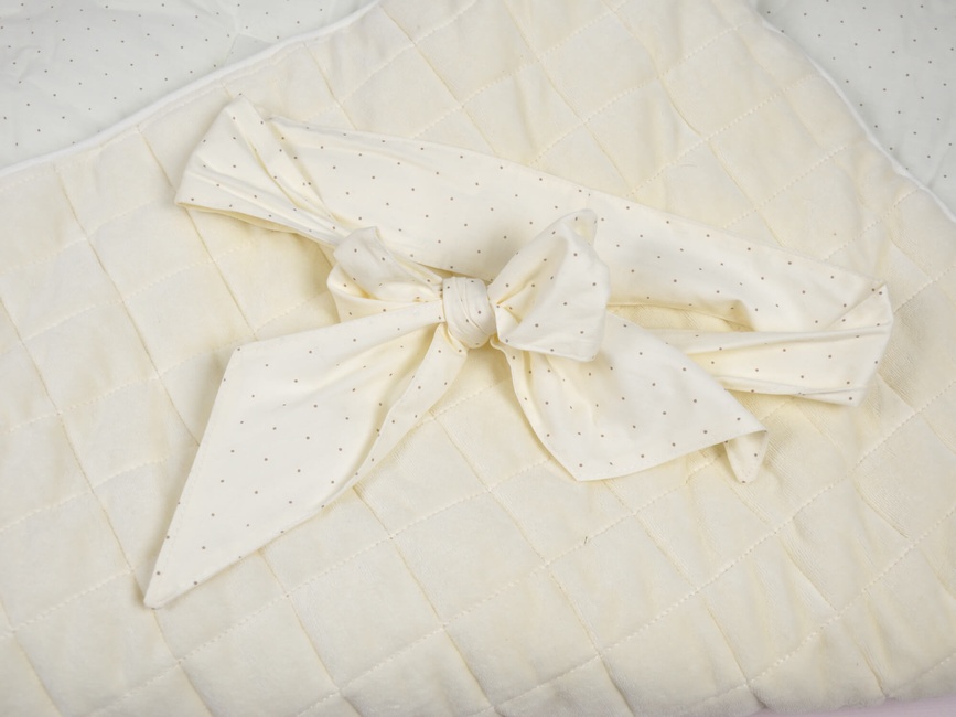Конверт-одеяло для новорожденных велюровый Tessera, ванильный, MagBaby